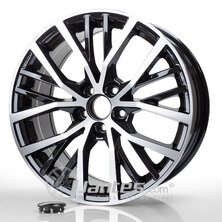 Cerchi in lega ACR ACU259 Black Poli da 17 pollici