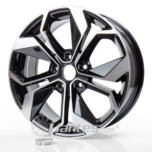 Cerchi in lega ACR ACV8615-11 Black Poli da 18 pollici per il modello NISSAN T30 - depuis 2001