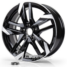 Cerchi in lega ACR LDV071-5 Black Poli da 16 pollici