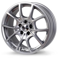 Cerchi in lega ARCASTING SENECA Silver da 17 pollici per il modello BMW E46 - depuis 1999