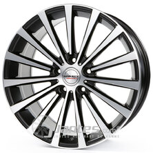 Cerchi in lega BORBET BLX Mat Black Poli da 18 pollici per il modello JAGUAR X540 - depuis 2017