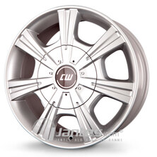 Cerchi in lega BORBET CH Silver da 17 pollici per il modello VW T6 - depuis 2015