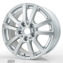 Cerchi in lega BROCK RC25 Silver da 19 pollici per il modello LAND ROVER III - depuis 2004