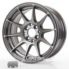 Cerchi in lega JAPAN RACING JR11 Hyper Grey da 17 pollici per il modello NISSAN QASHQAI - depuis 2013