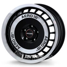 Cerchi in lega RONAL R50 AERO Black Poli da 16 pollici per il modello CHEVROLET AVEO - depuis 2011
