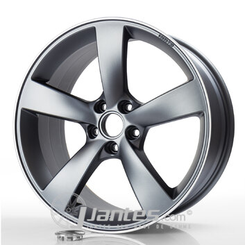 Cerchi in lega AVUS RACING AF10 Mat Anthracite Poli da 21 pollici per il modello JAGUAR X540 - depuis 2017