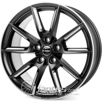 Cerchi in lega BORBET LX Mat Black Poli da 19 pollici per il modello AUDI 4G - depuis 2012