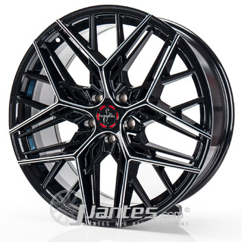 Cerchi in lega KESKIN KT25 Black Secret Poli da 20 pollici per il modello BMW F11 Xdrive - dès 2010