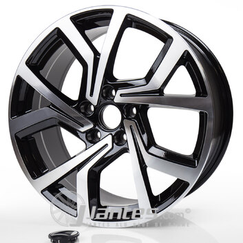Cerchi in lega ACR D5573 Black Poli da 18 pollici