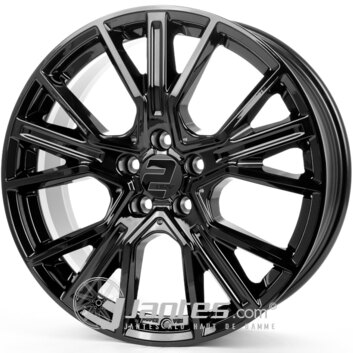 Cerchi in lega WHEELWORLD WH34 Black da 17 pollici per il modello VW ALLTRACK - dès 2015