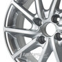Cerchi in lega ALUTEC SINGA Silver da 17 pollici per il modello AUDI B6 - depuis 2001
