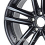 Cerchi in lega ALUTEC X10 Mat Black da 17 pollici per il modello VW ALLTRACK - dès 2015