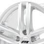 Cerchi in lega ATS ANTARES Silver da 17 pollici