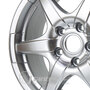 Cerchi in lega AVUS RACING GRIZZLY Hyper silver da 18 pollici per il modello OPEL 5X115 - depuis 2015