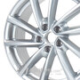 Cerchi in lega BORBET V Silver da 17 pollici per il modello VW ALLTRACK - dès 2015