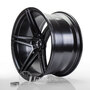 Cerchi in lega FORZZA BOSAN Satin Black da 19 pollici per il modello HYUNDAI II - depuis 2005