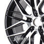 Cerchi in lega HAXER hx035 Black Poli da 19 pollici per il modello VW CC 2 - depuis 2011
