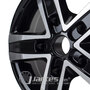 Cerchi in lega MAK STONE5 Black Poli da 16 pollici per il modello FIAT MAXI 5X130 - dès 2011