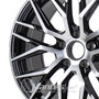 Cerchi in lega MAM MAM RS4 Black Poli da 18 pollici per il modello MERCEDES W639 - depuis 2003