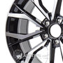 Cerchi in lega MONACO GP5 Black Poli da 19 pollici per il modello TESLA Y - depuis 2019